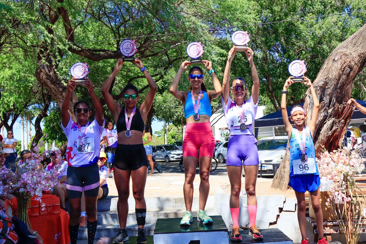 Pódio geral feminino — Só Elas Correm