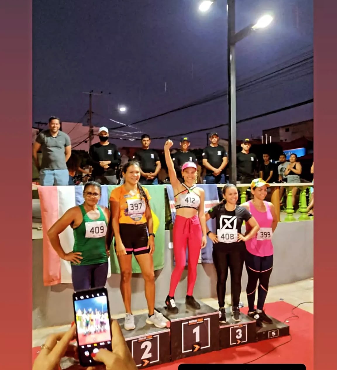1º lugar no pódio, Riacho de Santana